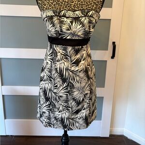H&M Strapless Palm Dress NWT!!
